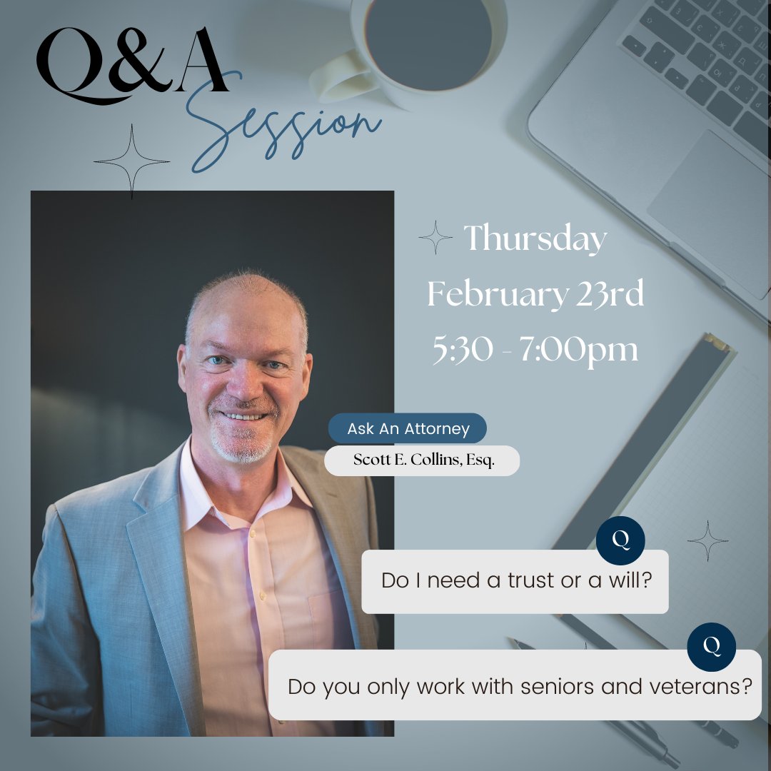 There's still time to register! Sign up at elderlawguidance.com/askanattorney/ . . . #richmondlawyer #kylawyer #madisonlawyer #elderlawyerrichmond #elderlawyerky #elderlawyermadison #elderlawguidance #richmondlawyerfreeconsultation #lawyer #elderlawlegaladvice #elderlaw