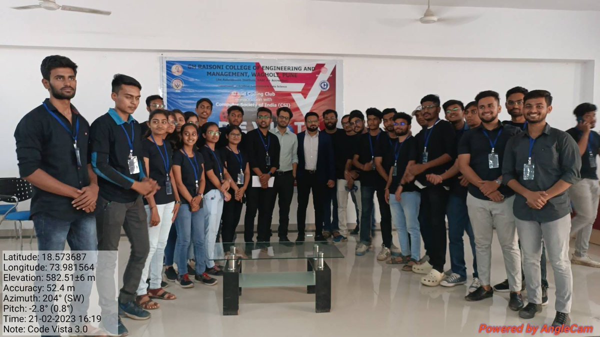 DevangPagare's tweet photo. We at @CodingclubAI have conducted Code Vista 3.0. It was a coding competition. I thank Mr. @hiteshsr and Mr. Chinmay Kulkarni for being our guests and sharing their thoughts in the panel discussion. 
Congratulations to all the winners. 
#coding #codevista3 #EVENT #pune #learning https://t.co/GSgZVOKqnT