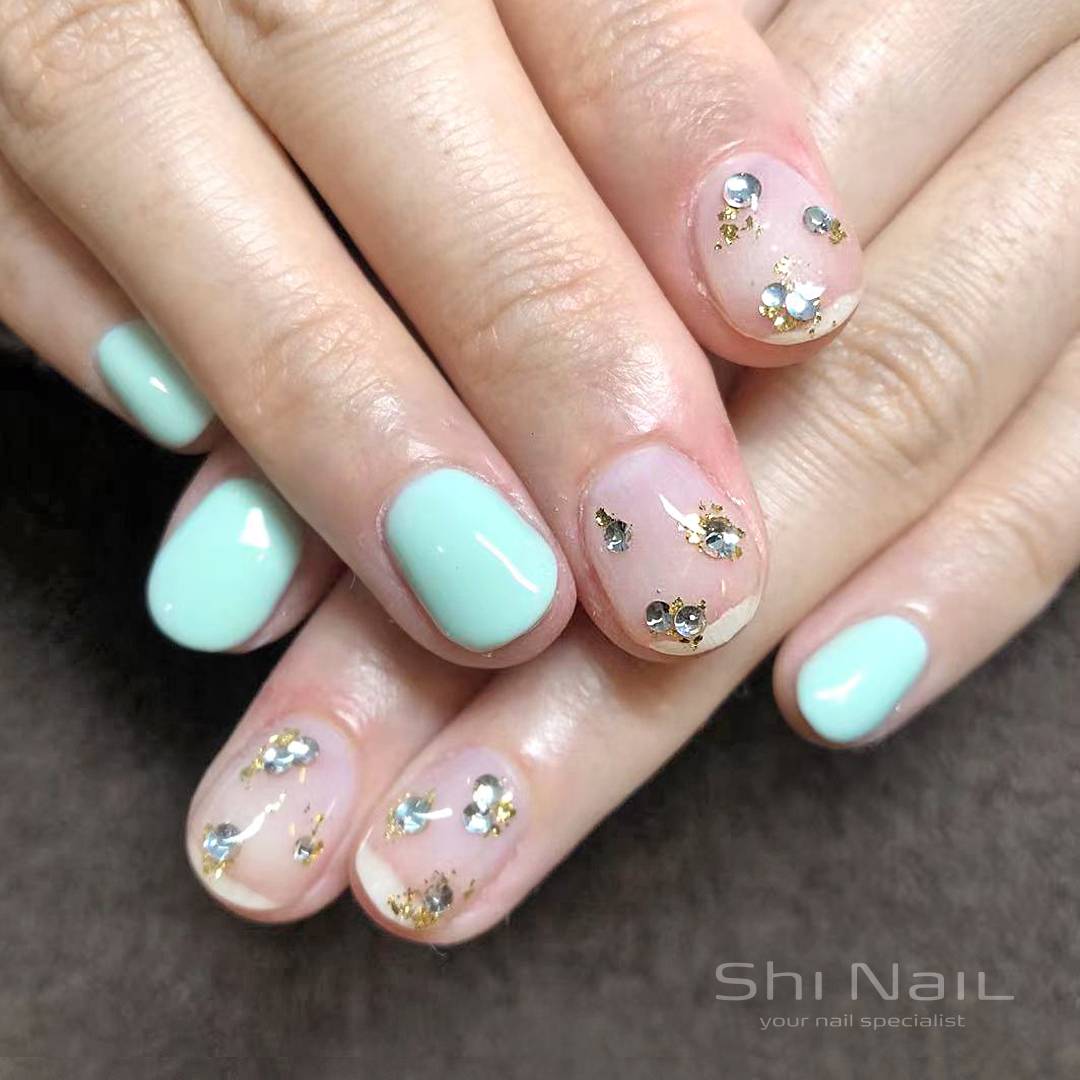 Shi_Nail's tweet photo. Celebrate early bring. Wear mint green. 🌱

💅🏻 Book now: DM or call 604-273-5888
💋 Your Nail Specialist

#Richmondnailsalon 
#Burnabynailsalon 
#Naildesign https://t.co/9bwpSieTaP