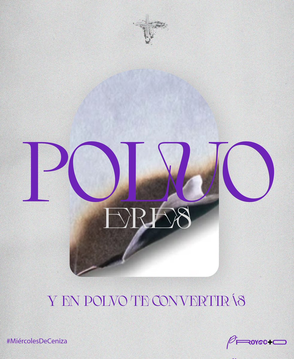 Arrepiéntete y cree en el Evangelio.
(Mc 1, 15)

#MiércolesDeCeniza