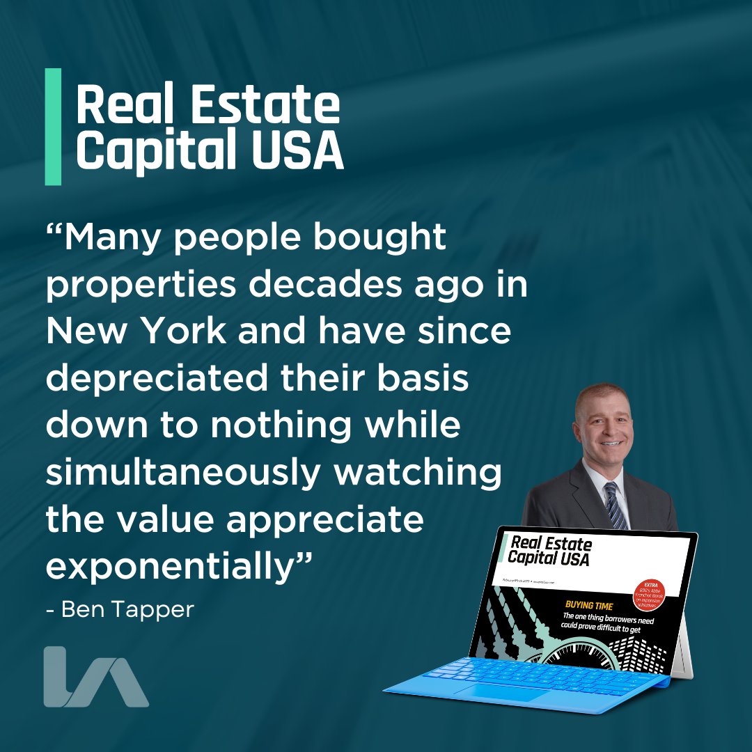 LeeNYCRE's tweet photo. Senior Managing Director Ben Tapper was interviewed for the February/March issue of Real Estate Capital USA. Full article here: https://t.co/W0S9yiZiGL

#leenyc #leeassociates #leeassociatsnyc #cre #nycre #commericalbrokers #nycrealestate #generationalwealth #leasehold #listings https://t.co/cJVBoGtA35