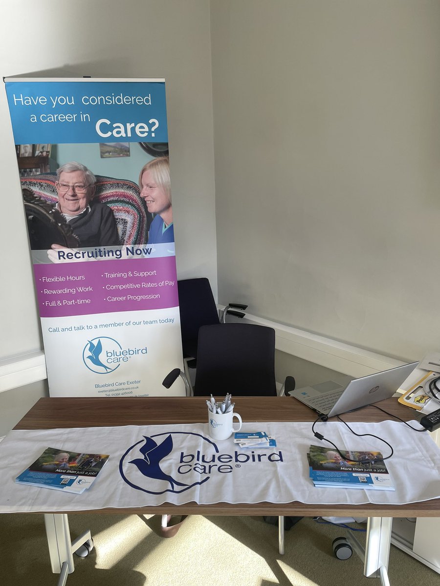 Today saw us out in Exmouth at the Job Fair for the amazing @DevonBluebirds sourcing new carers 

#recruitment #jobsincare #devonjobs #jobsindevon #carejobs #HCA #carers #jobs #staffing #retainedrecruitment #clients #jobs2023