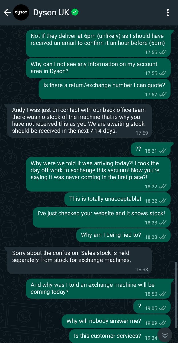 _Andy_Kay_'s tweet photo. @AskDyson @DysonUK And now they're ignoring me...
#shockingbehaviour https://t.co/158jnq1qqO