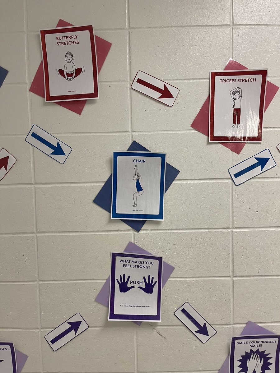 resource2323's tweet photo. Our Wellness way wall is up and running!! Thank you to the EA team for putting it all together!! @StTheresaOCSB @OCSB_MentalHlth https://t.co/ahAThLOqTH