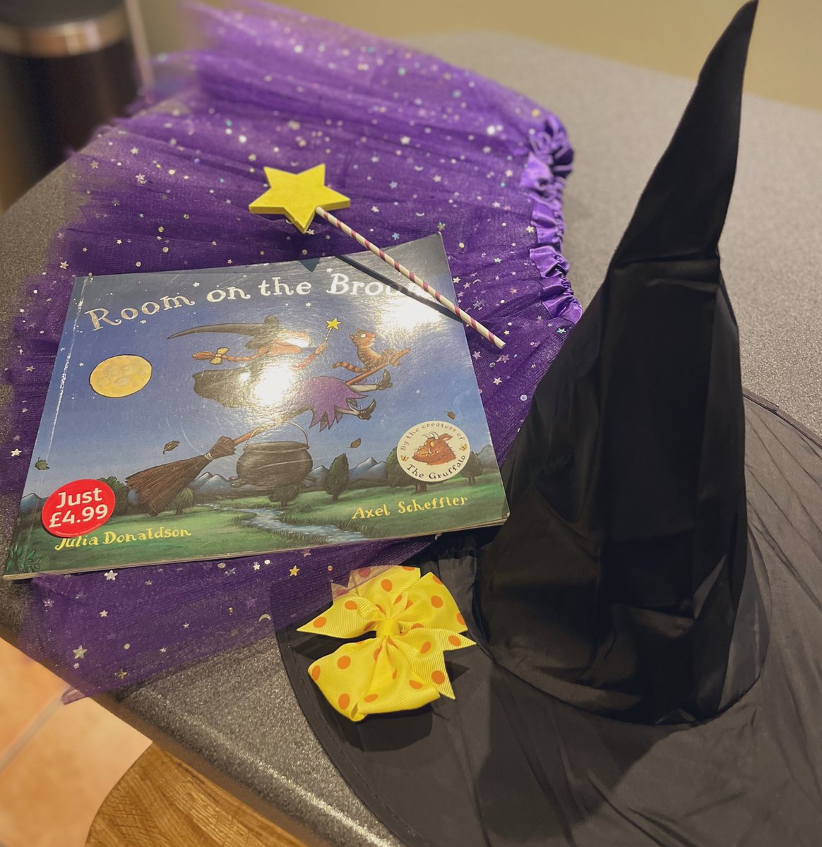 StR_LDBSLAT's tweet photo. Is there room on the broom for a headteacher like me? Which character are you coming to school as for #WorldBookDay2023?
#LDBS #LDBSLAT #WBD #WeLoveReading #readingforpleasure #reading #books #JuliaDonaldson #axelscheffler #roomonthebroom #costume #preparations #primaryhead https://t.co/ni15eGiZXq