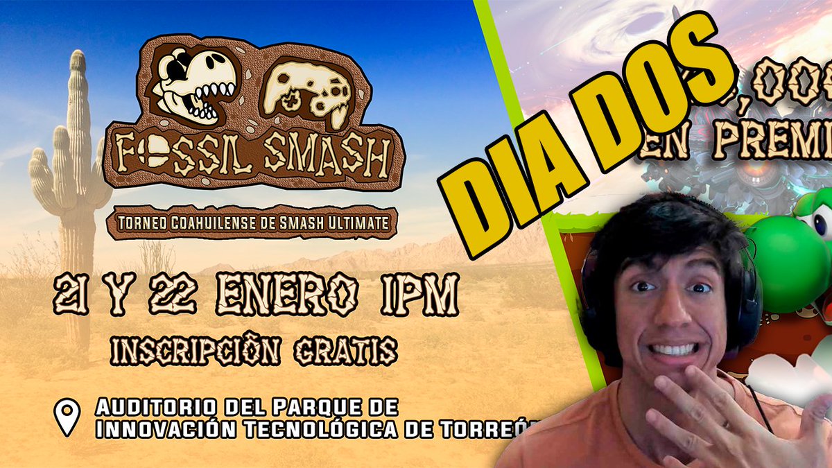 Que onda banda 😎
Hoy les dejo un resumen del torneo Fossil Smash, espero que les guste mucho y no olviden suscribirse para más contenido 😜

Muchas gracias nuevamente a <a href="/AsociEsports/">Asoci Coahuila Esports</a> por el apoyo :)

Día Uno:
youtu.be/Myp92WkbwCY
Día Dos:
youtu.be/9sOHcRmCOdU