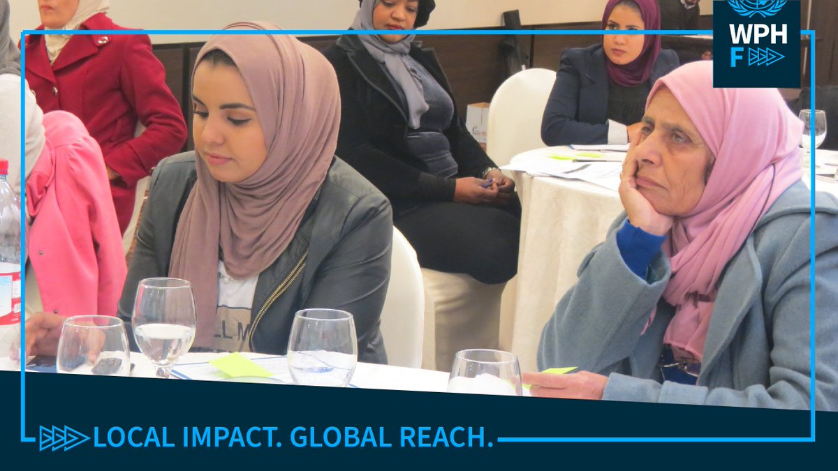Women's Peace & Humanitarian Fund (@wphfund) on Twitter photo With support from <a href="/wphfund/">Women's Peace & Humanitarian Fund</a>, <a href="/AWOrganization/">Arab Women Org</a> has worked together w/ community orgs in #Jordan🇯🇴 to economically empower local communities — especially women & youth — through the design, production & marketing of traditional products.
Learn more about this initiative 👇 (1/4) With support from <a href="/wphfund/">Women's Peace & Humanitarian Fund</a>, <a href="/AWOrganization/">Arab Women Org</a> has worked together w/ community orgs in #Jordan🇯🇴 to economically empower local communities — especially women & youth — through the design, production & marketing of traditional products.
Learn more about this initiative 👇 (1/4)