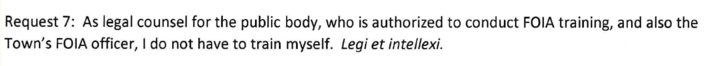 opengovva's tweet photo. When you ask the FOIA Officer, who is a lawyer, whether he/she has had training under 2.2-3704.2.

#whatproblem #theresnoproblem #FOIAproblems https://t.co/HjcS9BMoW9