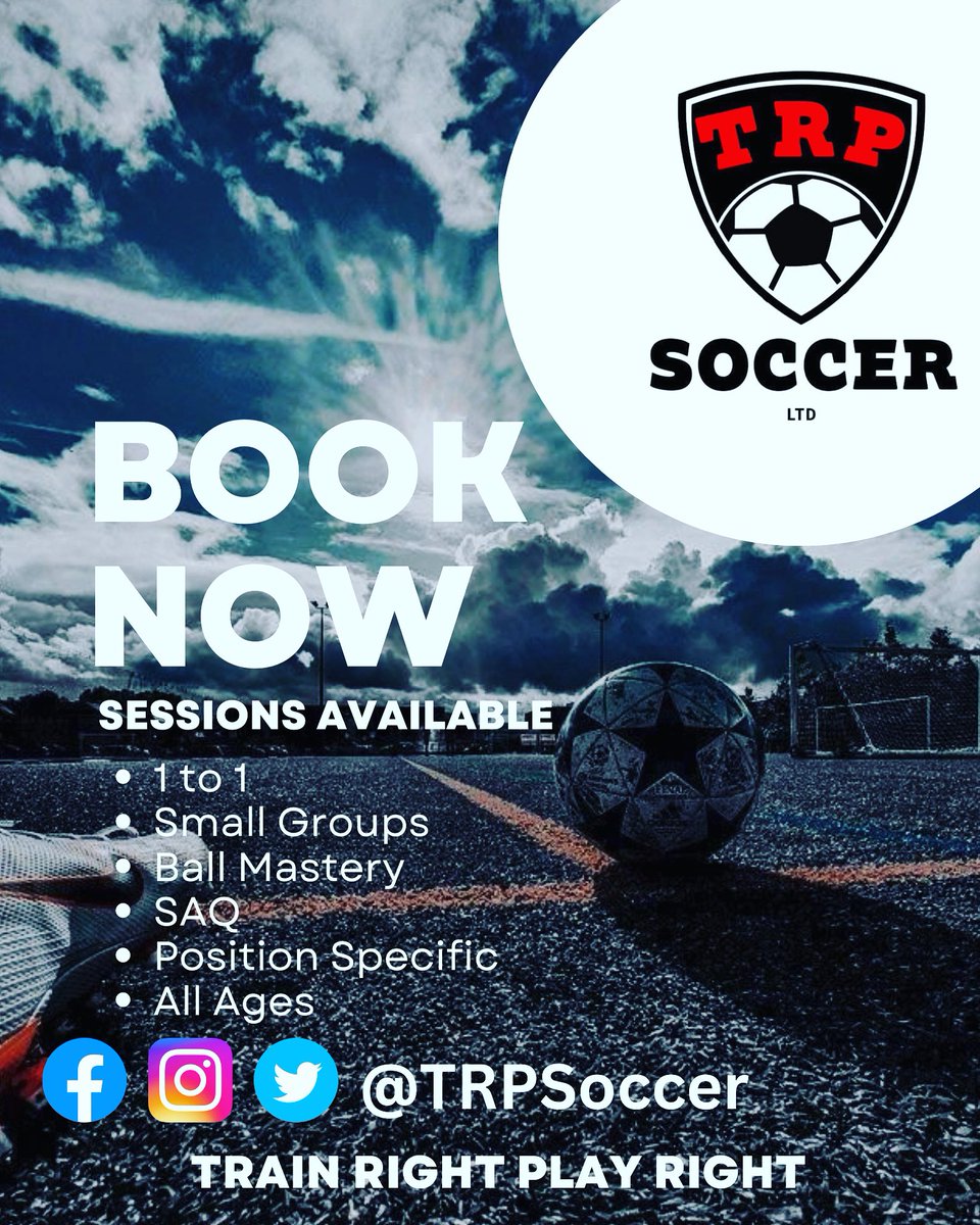 T2Coaching_'s tweet photo. We are back‼️

After a break for many reasons, we are back and going to be bigger and better than ever🙌

Please get in touch if you are after any sessions and let us help you take your game to the next level⚽️

All ages &amp; abilities🤟

👊Train Right, Play Right👊 https://t.co/p0ACNgXe2u