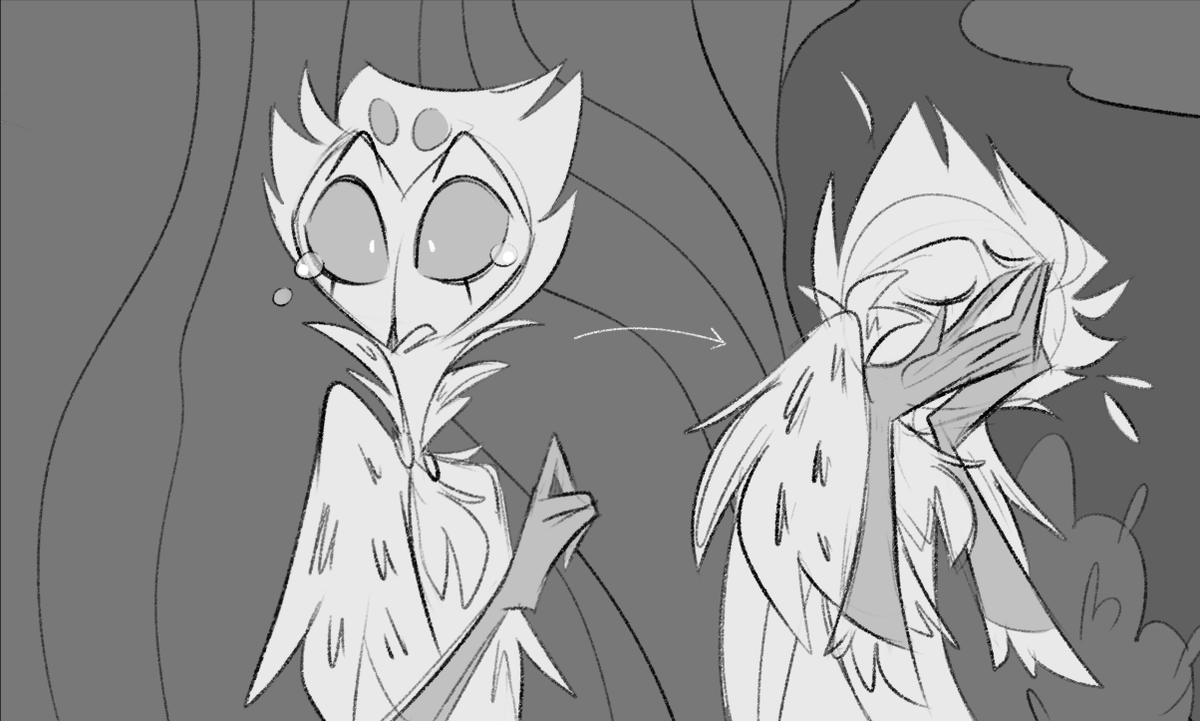 SatorRotas's tweet photo. Drama/love confession under their childhood tree 🥹

#HelluvaBoss #stolitz https://t.co/DAtNMmfwA4
