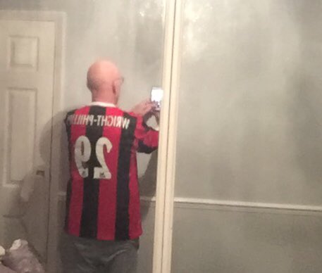 Ardwick1887's tweet image. #teamsofa Harlow signing in. Dug this shirt out today.