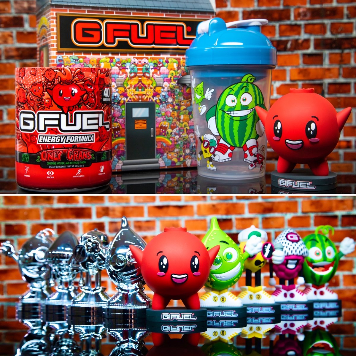 GFuelEnergy's tweet image. ❤️ 𝗟𝗜𝗞𝗘 + 𝗥𝗧 to win a BRAND-NEW #GFUEL "FLAVOR BUDDIEZ" BOX!!!

🤩 Picking 2 winners tomorrow to celebrate the launch!

👀 Each Box comes with a random Flavor Buddiez Figure + Energy Tub of your choice + Flavor Buddiez Shaker!

🛍️ 𝗚𝗘𝗧 𝗬𝗢𝗨𝗥𝗦: GFUEL.ly/flavor-buddiez…