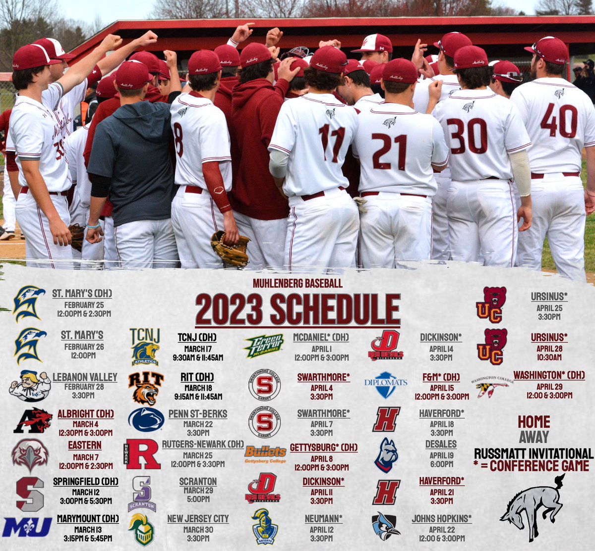 Muhlenberg Baseball tweet media