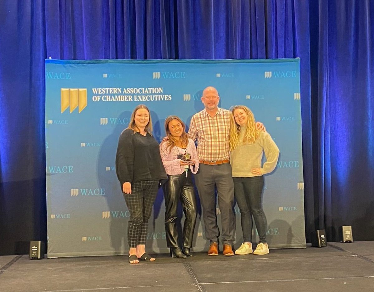 ChinoValleyCC's tweet image. CVCC is proud to announce that we have been designated numerous awards by the Western Association Of Chamber Executives (W.A.C.E). 🏆🥳

Check out our blog for the full story: ow.ly/CCQa50MZNCJ 

#cvcc #chinovalleychamber #upskillchinovalley #outstandingprogram  #WACE