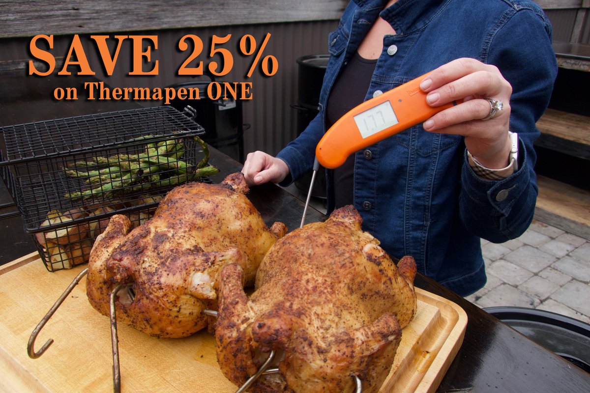 Use code PBC25 on Thermoworks.com to save 25% on the Thermapen ONE. Offer valid through 2/24/23 !
