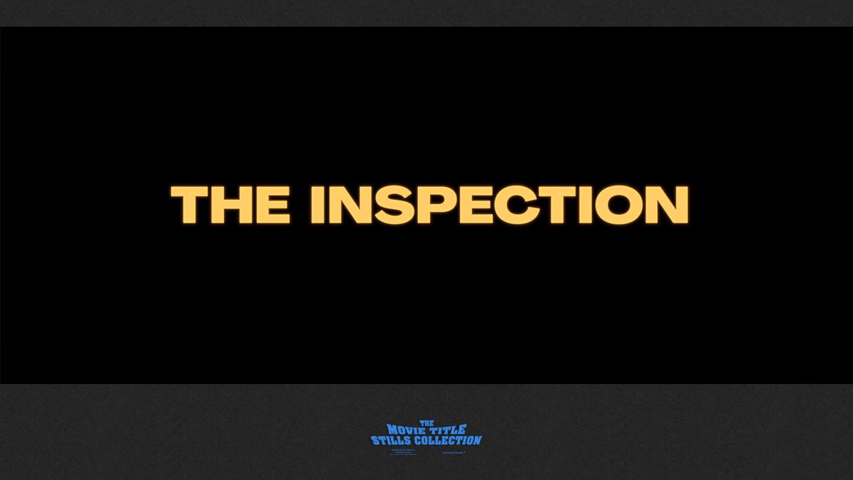 THE INSPECTION (2022) title sequence
annyas.com/screenshots/up… #TitleSequence #TheInspection

Title design: Version Industries

Directed by: Elegance Bratton 
Starring: Jeremy Pope, Raúl Castillo, McCaul Lombardi, Bokeem Woodbine, Gabrielle Union