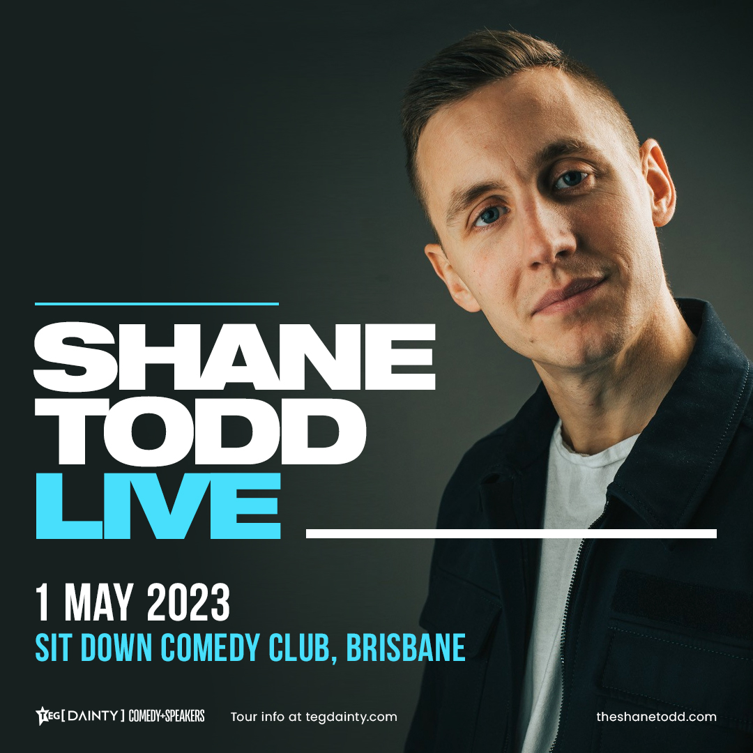 🎙ANNOUNCING – Shane Todd  is headed down under! 

Tickets go on sale Friday 24 February, 10:00AM AEST: ow.ly/pJRL50MYVAQ