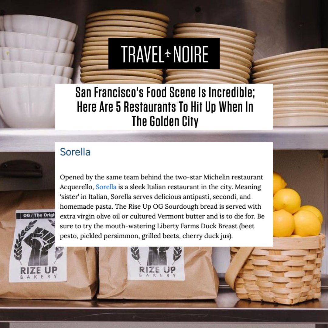 We love being a part of the Sorella menu! 🫶🏾 Have you eaten here before? Thank you so much for the feature and love <a href="/TravelNoire/">Travel Noire</a>  &amp; <a href="/kelseydashmarie/">Kelsey Marie</a>! 

Read the full article: l8r.it/6HbZ
