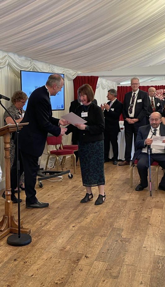 Jane_blower's tweet photo. Wonderful day at House of Lords to receive Honorary membership of AHCS, very humbled #AHCSHonoraryFellow22 https://t.co/IjvxF0KHqT