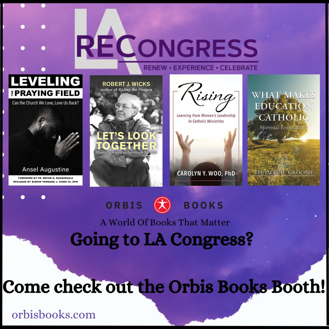 OrbisBooks's tweet photo. #RECongress #savethedate #youthday #adultdays #embracegrace #anselaugustine #robertwicks #carolynwoo #thomasgroome  @PREACH504 #faith #love #understanding #instagood #happy #instalike #amazing #instamood #orbisbooks #buymorebooks #readers #reading https://t.co/2amMt05Do4