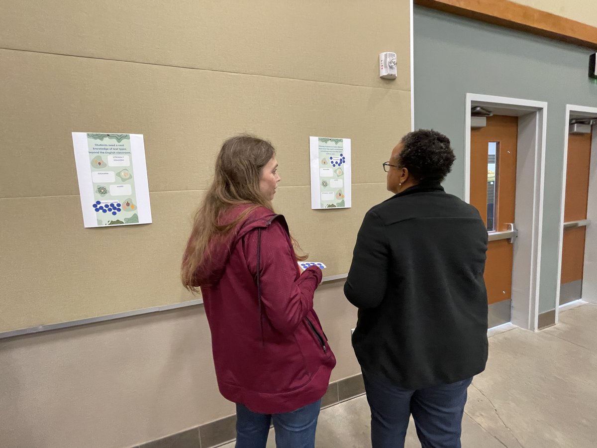 ChathamCoSch's tweet image. Staff discussing details today of an exciting new project we are launching in high schools March 1 because we believe that ALL students are READERS! Stay tuned! #CCSDigitalLearning #CCSLibraryMedia #OneChathamReads