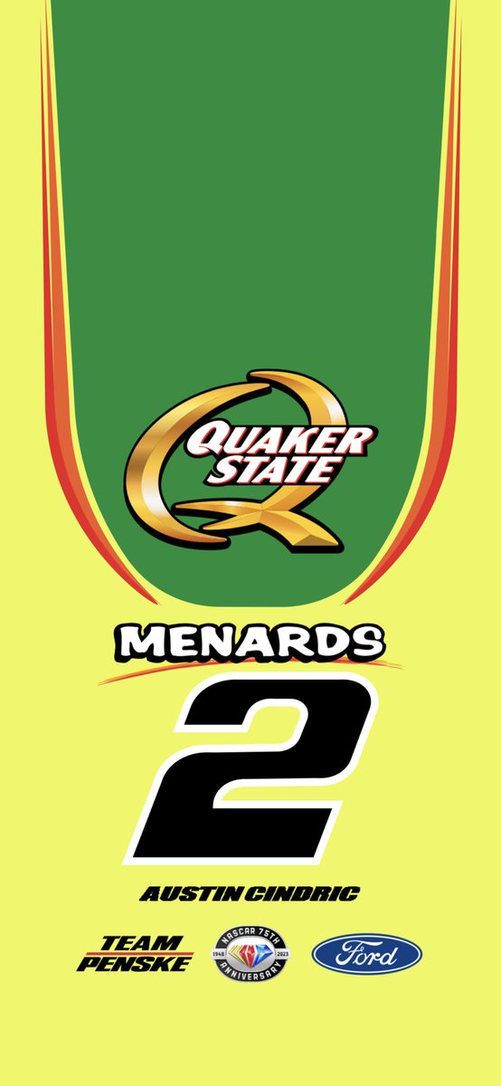 nascarwallpaper's tweet photo. It’s #WallpaperWednesday for Auto Club! Back to the traditional thread format this week. #NASCAR75 

Ross Chastain - Kubota
Austin Cindric - Menards/Quaker State
Austin Dillon - Dow/Behr Dynasty
Kevin Harvick - Gearwrench

(If you’re new, I only post new scheme wallpapers weekly) https://t.co/mP6QpYc9lf