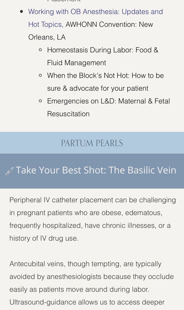 Make sure to sign up for the Feb Newsletter by tonight, if you haven’t already! SafePartum.com/email-list This month we share our tips for peripheral access in L&D patients who pose a challenge! #obanes #obgyn #laboranddelivery