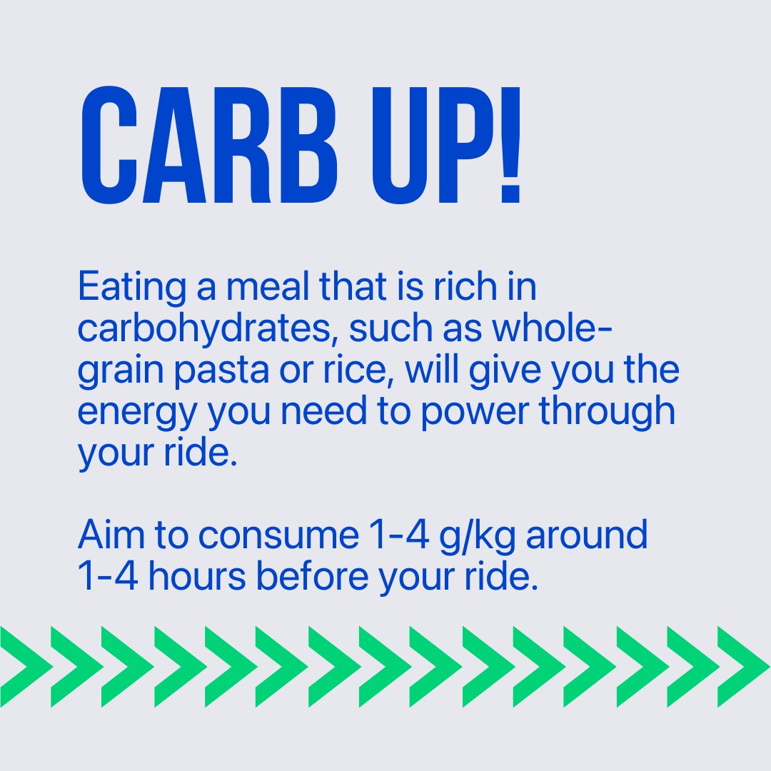 thepillarapp's tweet photo. Fuelling yourself properly before a ride is essential. With the right fuel, you’ll be able to ride further and faster, and enjoy your time on the bike even more.

Here are some tips on how to fuel yourself before a ride. https://t.co/matgZpoyqm