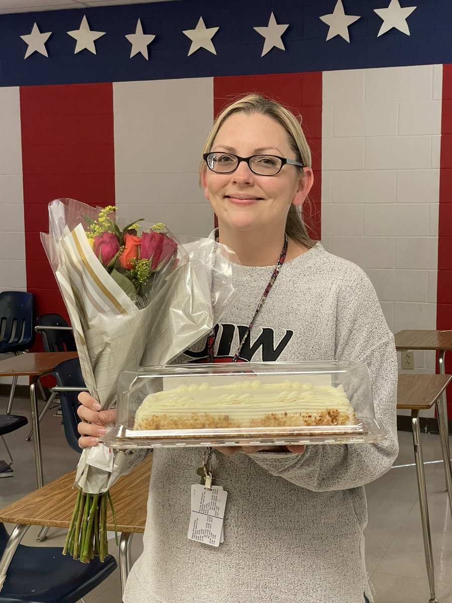 Congratulations to Christina Smith on being <a href="/JimBarnesMS/">Jim Barnes Middle School</a> Teacher of the Year!! We truly have the best department lead around and we are so glad to see her get the recognition she deserves.