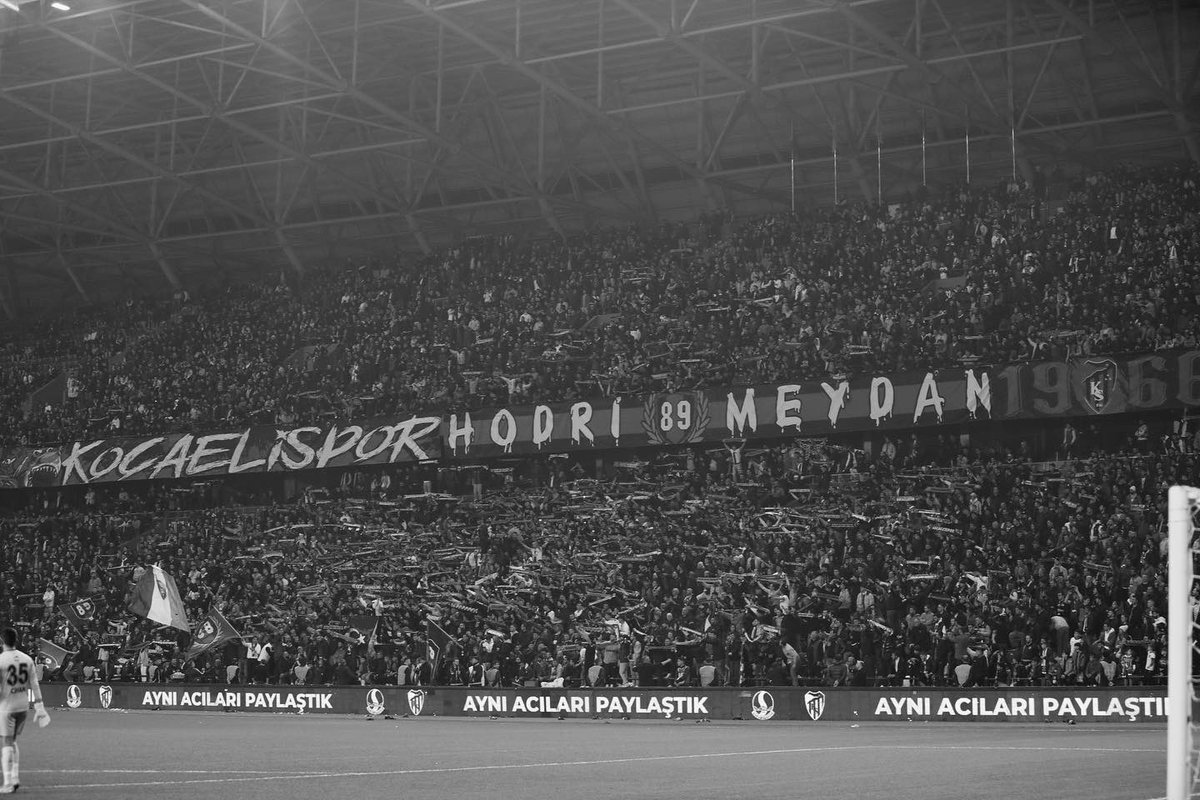 Teşekkürler büyük Kocaelispor taraftarı.