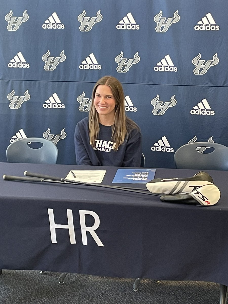 hrhsbulls's tweet photo. Congratulations to Helena Winterberg on signing to continue her golf and academic career at Ithaca College 🤘🏼#nextlevelBull @HRHSBoosters @HRHSgolf https://t.co/T9oN3f2SXz