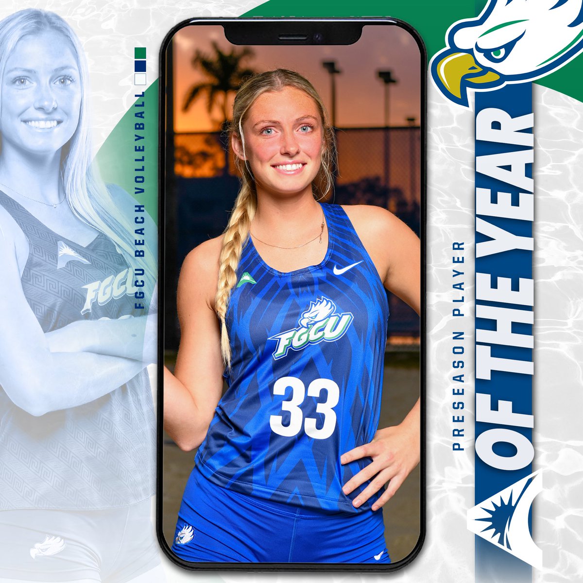 So excited to announce that <a href="/Kaciejohnsonn/">Kacie Johnson</a> has been named 🗣

🏆Preseason Player of the Year 🏆

#WingsUp🤙🦅🏐
