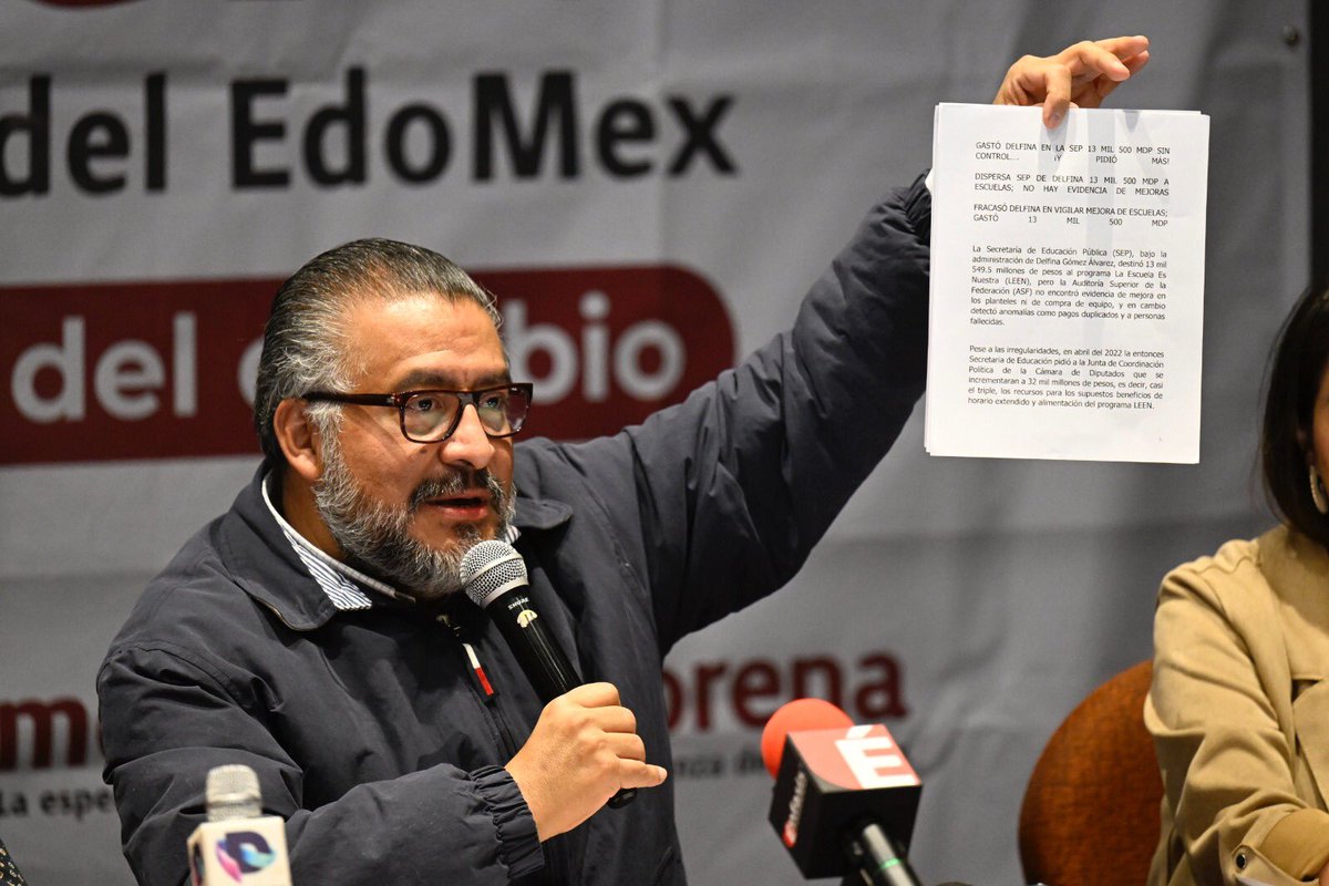 horacioduarteo's tweet photo. Ante medios de comunicación dimos a conocer las pruebas de la guerra sucia que han orquestado los corruptos del PRIAN ante su desesperación de que los sacaremos del #EdoMex.
¡No les vamos a dejar pasar ninguna de sus mentiras! https://t.co/o5iDMPMQkM