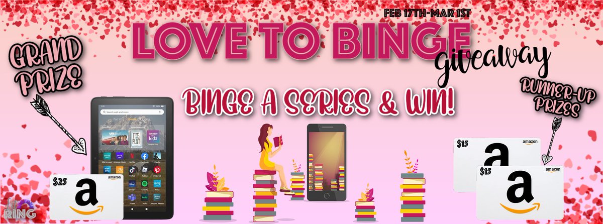 GKBrady_writes's tweet image. 💖 🕮 BOOK LOVERS GIVEAWAY ALERT 🕮 💖    
Check out this chance to win a Kindle Fire/$25 Amazon gift card bundle or one of TWO $15 Amazon gift cards! Go here to snag your next bingeworthy books &amp;amp; gain entries to WIN now!  litring.com/giveaway/love-…
#amreading #bookseries #litring