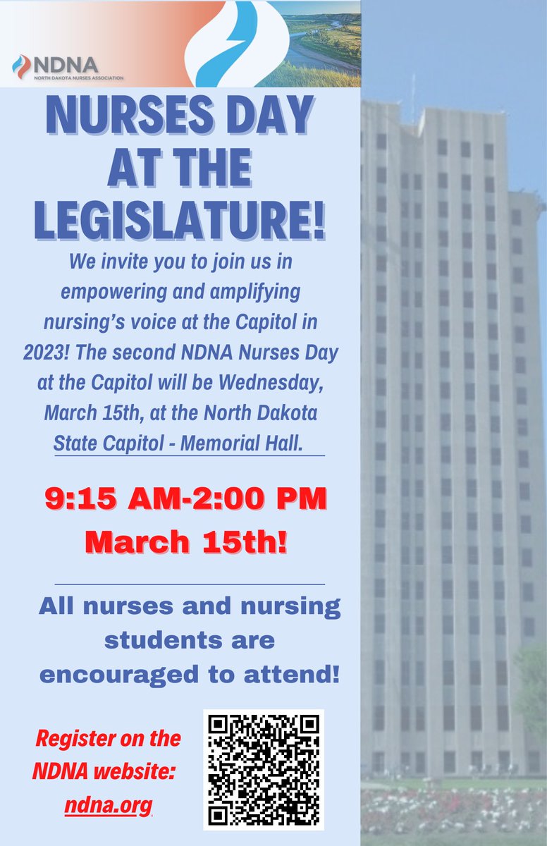 North Dakota Nurses Association (NDNA) tweet media