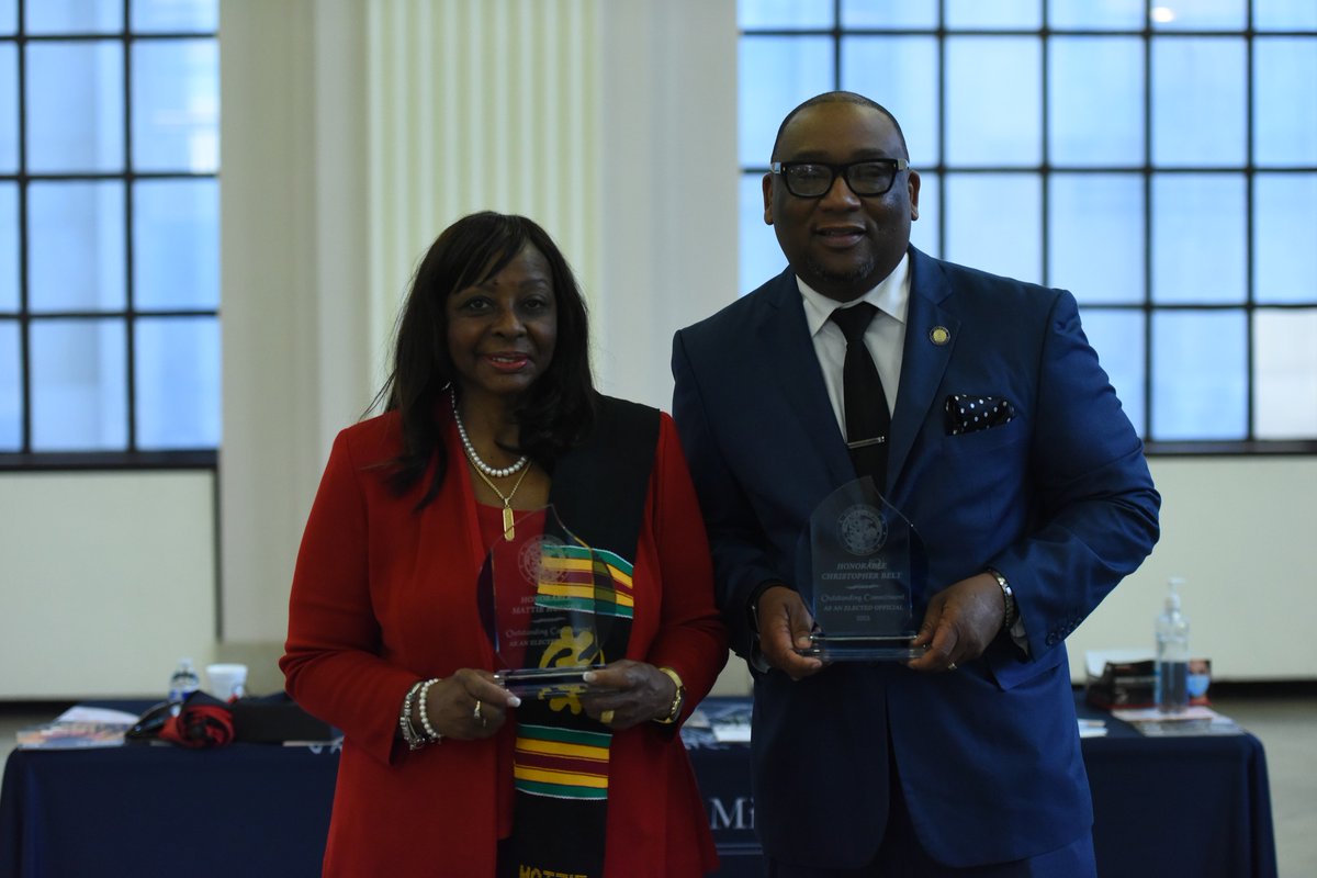 senatorbelt's tweet image. Today, I was grateful to receive an award from Illinois State Treasurer Michael Frerichs for, "Outstanding Commitment as an Elected Official" during his Black History Month Celebration in Springfield. It's such an honor to receive this award and to serve the people of this State.