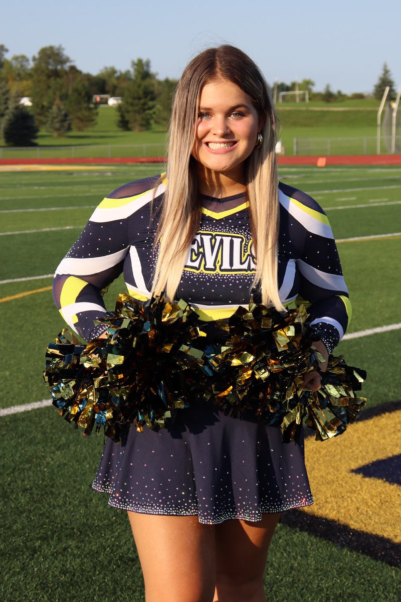 VCSCheer_VVC's tweet photo. β¨ Senior Spotlight β¨
π Our first Senior we are honoring is Emily BaiRossi
π She has spent 6 years in the Victor Cheer Program
π Her favorite memory so far was getting breakfast with her roomies at Nationals every morning this yearπ«ΆπΌ
#VC4L #VictorCheerForever https://t.co/qn9pikl3ph