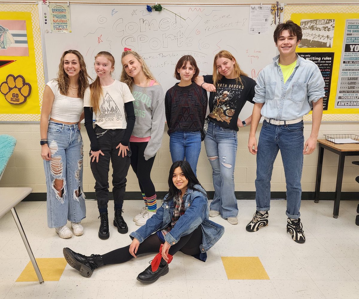 GoWHS_LShogren's tweet photo. 80's Day! #SpringFlingWeek @Whs2024 https://t.co/TrFqyEjzLl