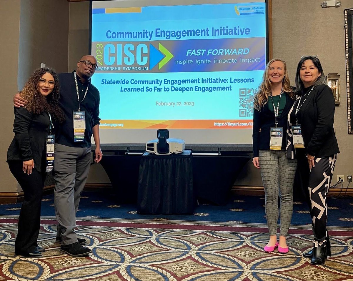 CCEECA's tweet image. Community Engagement Initiative at #CISC2023 getting ready to share @1pm content and resources on #PLLN Lessons Learned to Deepen Engagement @FamsInSchools @SBCSS_FamEngage @CABEBEBILINGUAL @caengage