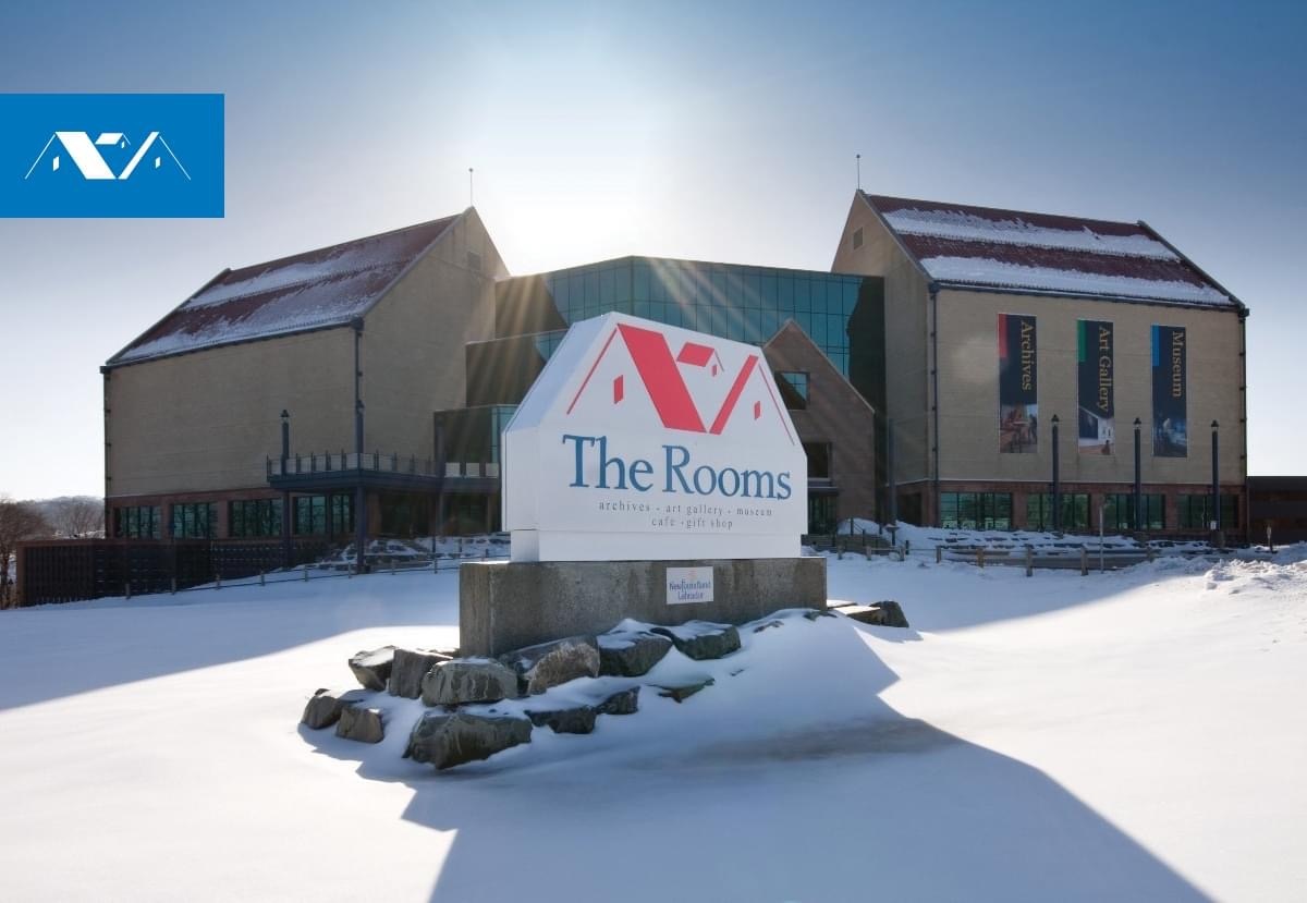 Due to inclement weather, The Rooms will be closing at 6:00 pm this evening, February 22. #RoomsNL #NLWX