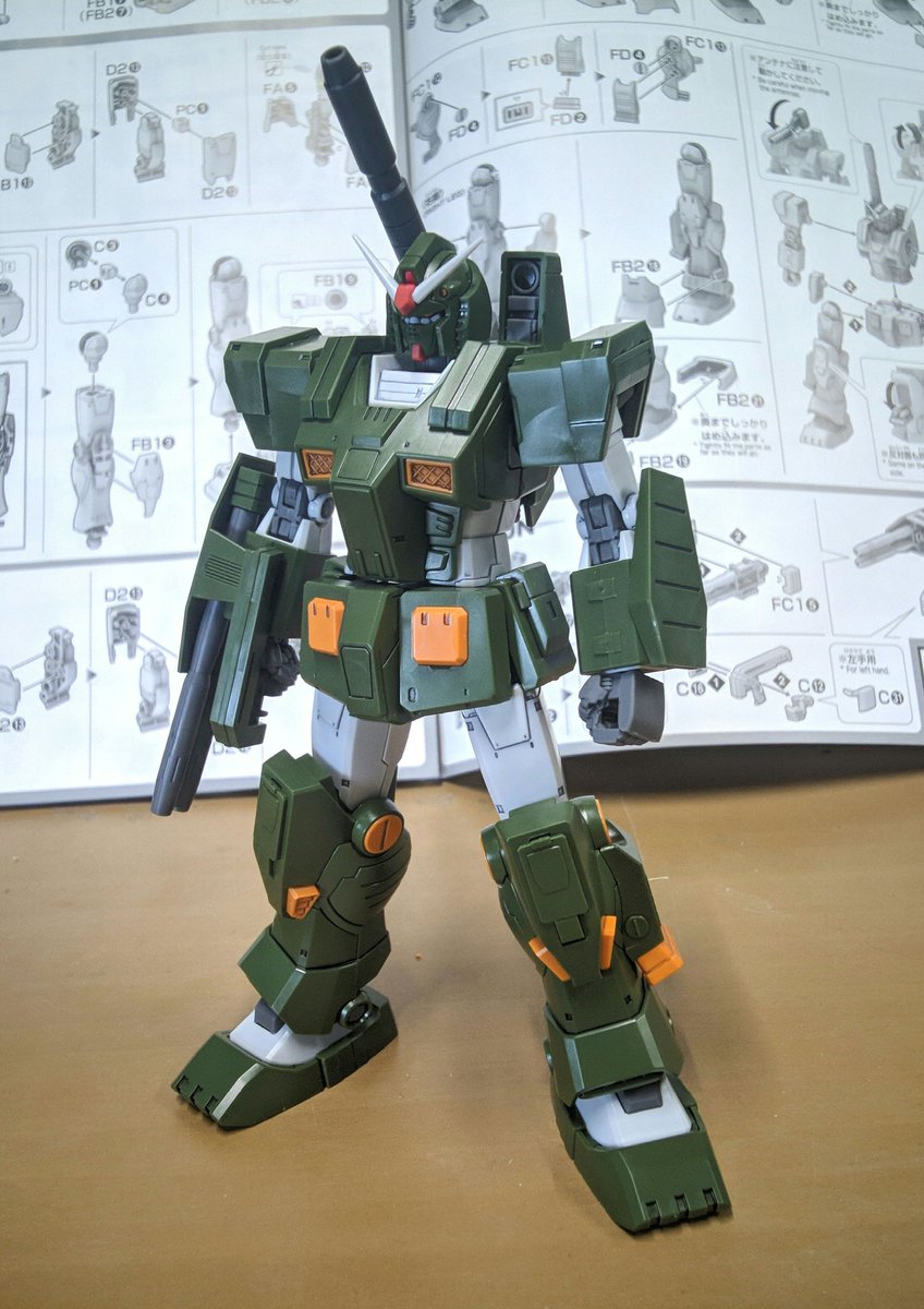 sci_modeler's tweet photo. This Gundam kit is trully an engineering marvel. I didn't expect that those armors were really easy to put on. 
#hgフルアーマーガンダム #hgfullarmorgundam #hggundamtheorigin  #フルアーマーガンダム #fa781 https://t.co/4RKSniMDUJ