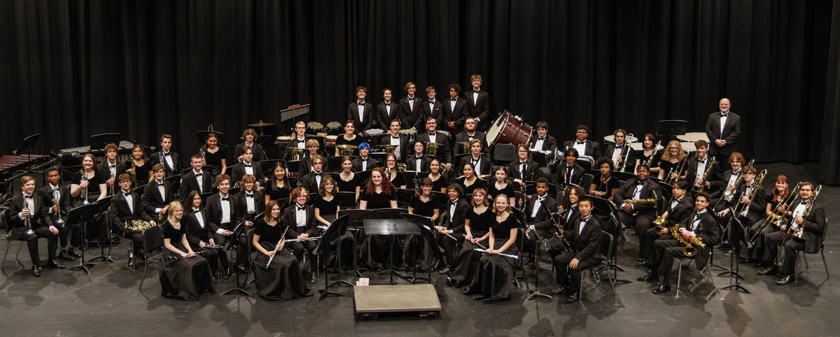 Come get your music fix at our band concert this evening! The curricular bands will be playing at Thomas Worthington High School in the Hottenroth Auditorium at 7:30 pm, Feb 22 #WeAreTW #bandfam #GoCards