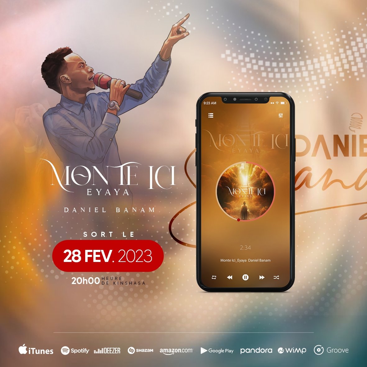 DanielBanam's tweet photo. Ce 28 février nous connaîtront une Ascension 🙌🔥.

Le chant éternel "Monte ici, eyaya" sera disponible.

Merci de partager la nouvelle autour de vous 🙌.

Abondonnez vous https://t.co/1ASVkrAwpQ

#danielbanam #Kinshasa https://t.co/j2Pn3Q4Hty