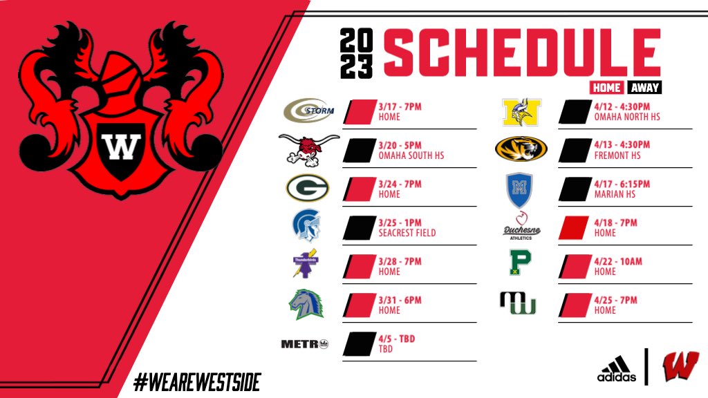 Westside_GSoc's tweet image. Check out our Varsity schedule for 2023 👀

It’s ⚽️ season 🔜 🤝

#Relentless #WeAreWestside