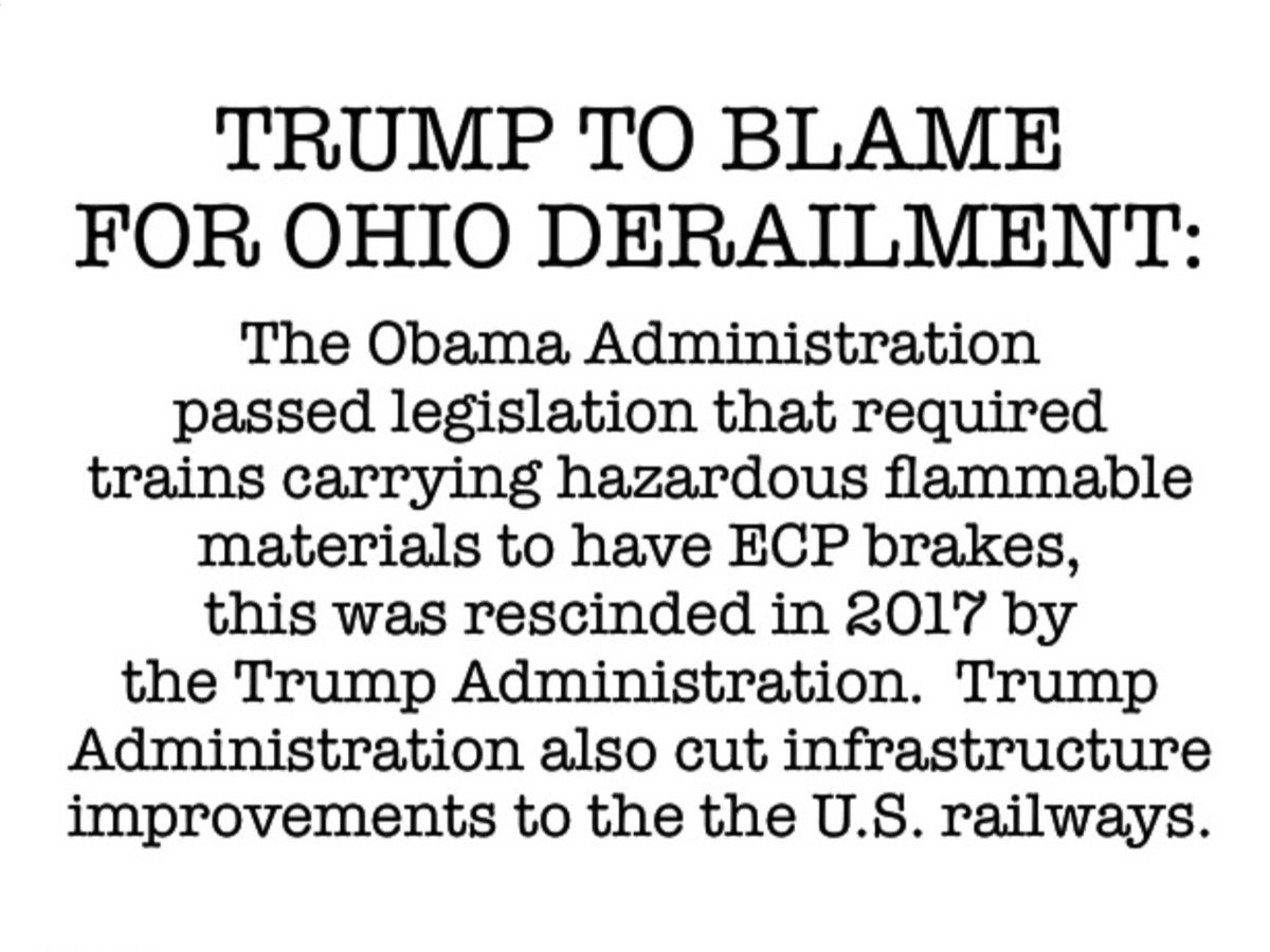 LarrabeeNed's tweet image. #GetItStraight
Trump rolled back 125 EPA regulations that were put in place to keep us safe
Biden is reinstating them. Trump only cares about corporate donors not US citizens, especially poor US Citizens
Facts matter 🤦‍♀️😡
𝗧𝗿𝘂𝗺𝗽 𝗙𝗼𝗿𝗰𝗲 𝗢𝗻𝗲
#GOPClownShowContinues