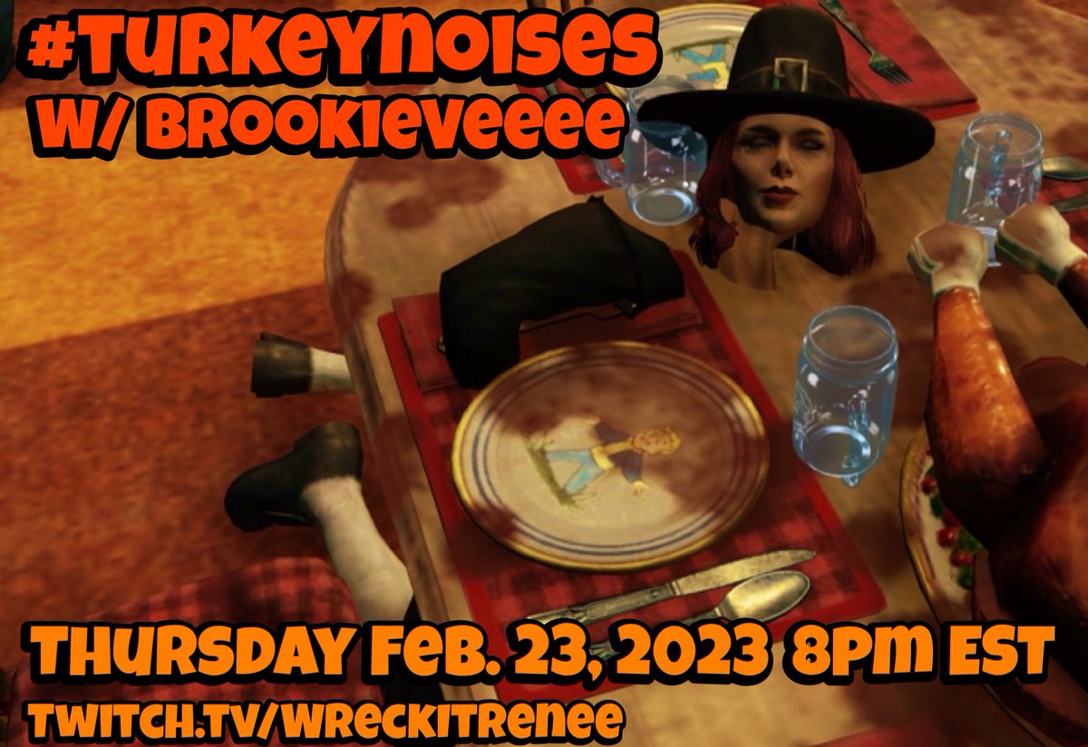 WreckItRenee's tweet photo. The lovely @BrookieVeeee has been working on a project.. 5 C.A.M.P.S y’all… 👀
We will be checking it out this Thursday, February 23rd @ 8pm EST!!
https://t.co/vSKVS1XJaq
#Fallout76 #TurkeyNoises #WRP #CustomWorld #FO76Camps https://t.co/xY7b8BFydy