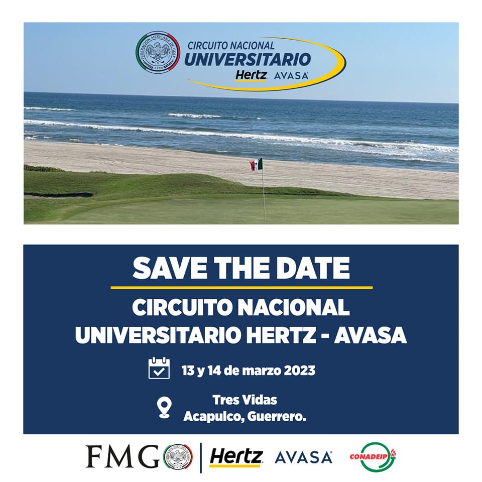 AGVM1's tweet photo. #AGVM | Circuito Nacional Universitario Hertz-Avasa
ππ
ππ€©β³
13 y 14 de marzo
β³ Tres Vidas Acapulco, Guerrero
#OrgulloAGVM
π
πβ³
#TodosSomosFederacion https://t.co/RRxYbG7ulK