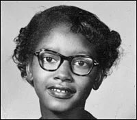 Black History Facts

Before Rosa Parks there was Claudette Colvin who was arrested at age 15 for refusing to give up her seat on a segregated bus approximately 9 months before Rosa #blackhistoryfacts