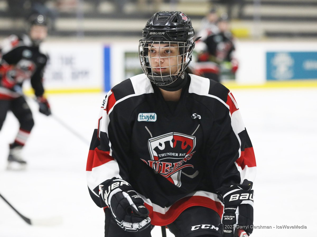 darryl_gershman's tweet photo. Here are some photos from the @mwjhlhky Lieutenant Governor's Invitational Tournament game on January 21st, 2023 between the @thunderbayqueens and the @mwjhlblizz . @hockeyforallctr. Winnipeg. More photo are on my Facebook page.

@IceWaveMB @IceWaveMediaCH2 
@hockeymanitoba https://t.co/Oj6BofKSe5