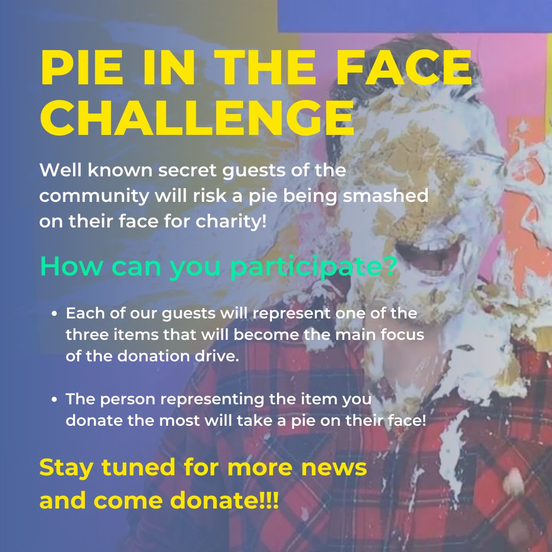 Youth_1n_Action's tweet photo. Stay tuned to discover who our guests will be!!!🤭😁

#yiaBC #volunteer #youth #coquitlam #bc #portmoody  #portcoquitlam #sustainablefashion #sustainability #responsibleconsumption #donation #donationdrive #pieinthefacechallenge #pieintheface #secretguest https://t.co/MZz2nVIvit